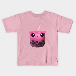 Kawaii Boba Kids T-Shirt